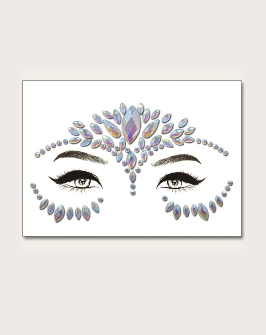 Rhinestone Face Stickers